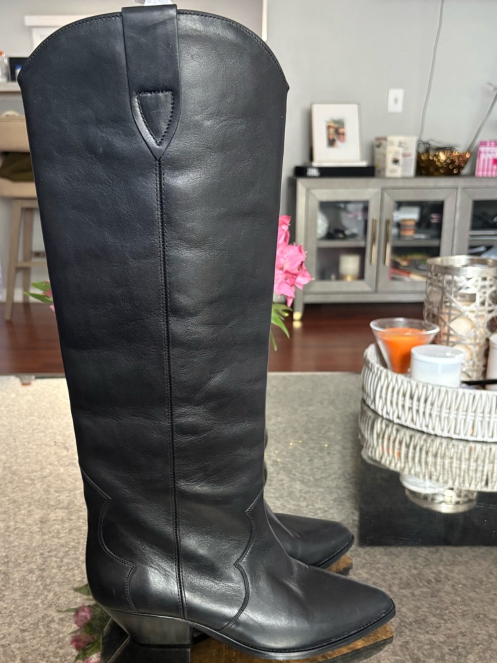 Isabel Marant Denvee Boot in Black SZ 39 - Picture 9 of 12
